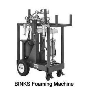 BINKS Foaming Machine