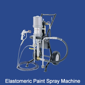 Elastomeric Spray Paint Machine